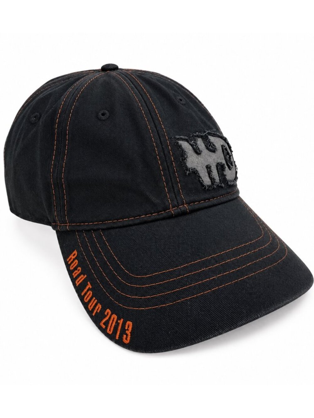Harley Davidson Road Tour 2013 Hat Black Embroidered Motorcycle Biker Adjustable - Picture 11 of 11